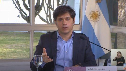 Kicillof: Hay quienes venden que la pandemia ya pasó y es un tema argentino