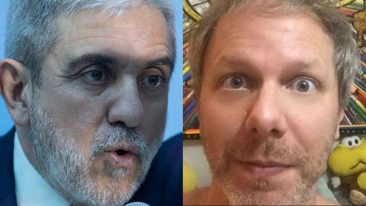 Fuerte cruce entre Aníbal Fernández y Nik en las redes sociales: Tengo miedo