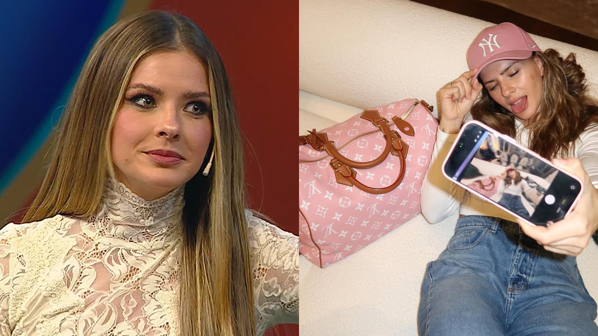 La China Suárez destapó el origen del posteo del bolso Louis Vuitton que enfureció a Wanda Nara