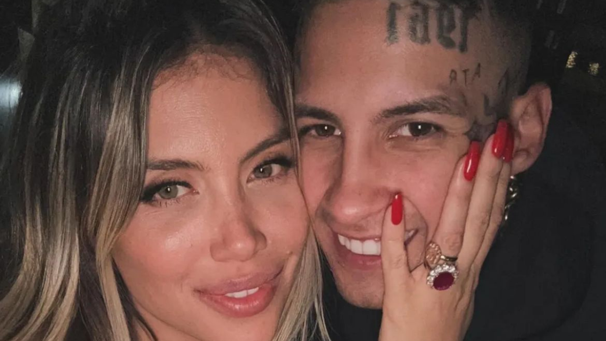 Wanda Nara y L-Gante