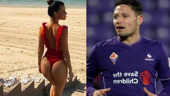 Mauro Zárate piropeó a Natalie Weber: Te doy hasta que Mirtha Legrand...