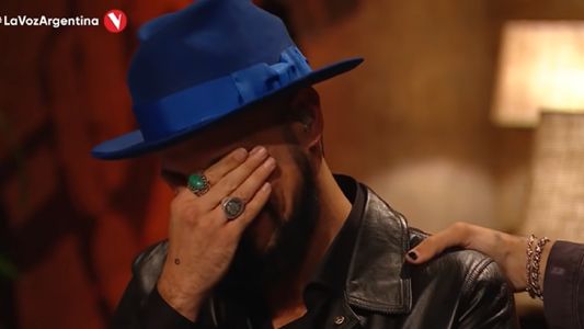 Las lágrimas de Abel Pintos en La Voz Argentina