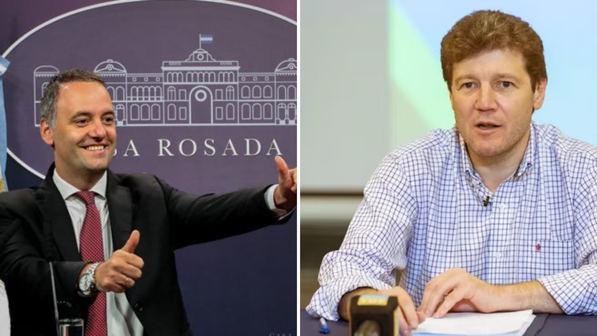 Adorni chicaneó a Melella por su cuestionamiento al Gobierno. (Foto: archivo).