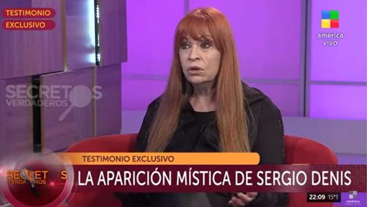 Por primera vez, Manuela Bravo contó la aparición mística de Sergio Denis: Sentí su presencia