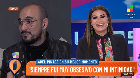 Abel Pintos se sacó la cucaracha y abandonó el móvil de Intrusos