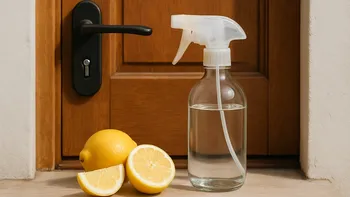 Vinagre blanco y limón en la puerta de casa: el truco simple que suma limpieza y aroma fresco