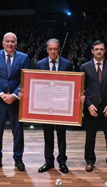 Daniel Hadad fue distinguido con el Doctorado Honoris Causa por la Universidad de La Matanza