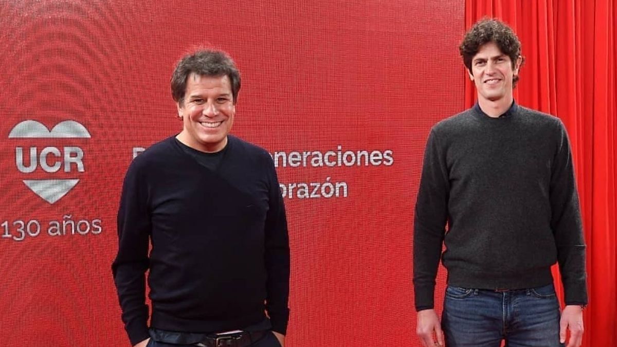 Facundo Manes y Martín Lousteau: los candidatos radicales para la Provincia y la Ciudad.