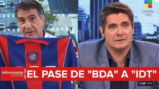 Antonio Laje y Guillermo Andino hicieron las paces con los hinchas de San Lorenzo