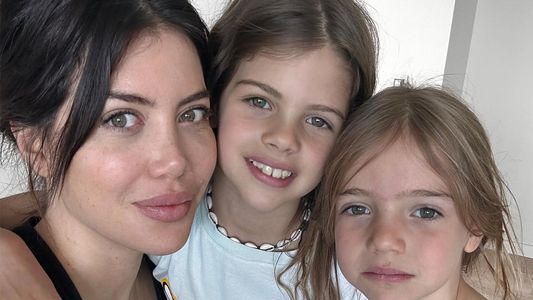 El tierno video que compartió Wanda Nara de Francesca e Isabella en su primera clase de ballet