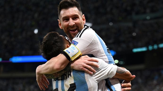 El penal de Lionel Messi para que Argentina estire la ventaja sobre Países Bajos
