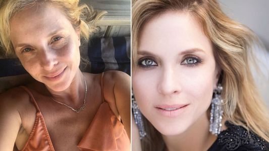 Carla Peterson se sumó a la selfie a cara lavada: Así, transparente