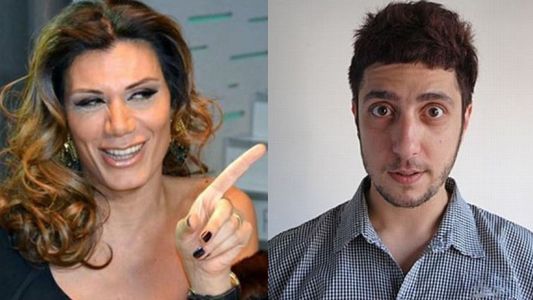 El urticante cruce entre Jey Mammon y Flor de la V, en vivo