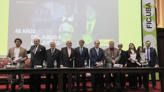 La UBA otorgó los Doctorados Honoris Causa a los miembros del tribunal del Juicio a las Juntas