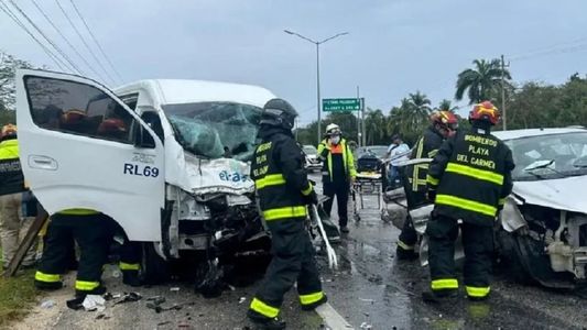 La foto inédita sacada minutos antes de que mueran los argentinos en el accidente en Playa del Carmen
