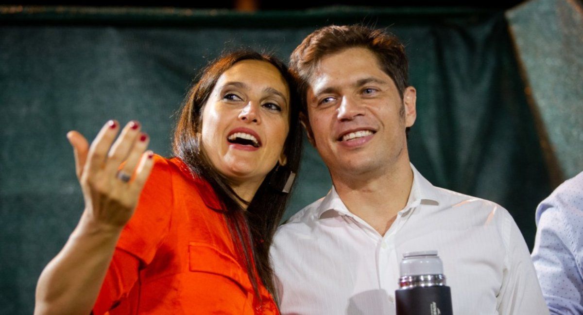 Soledad Quereilhac y Axel Kicillof.