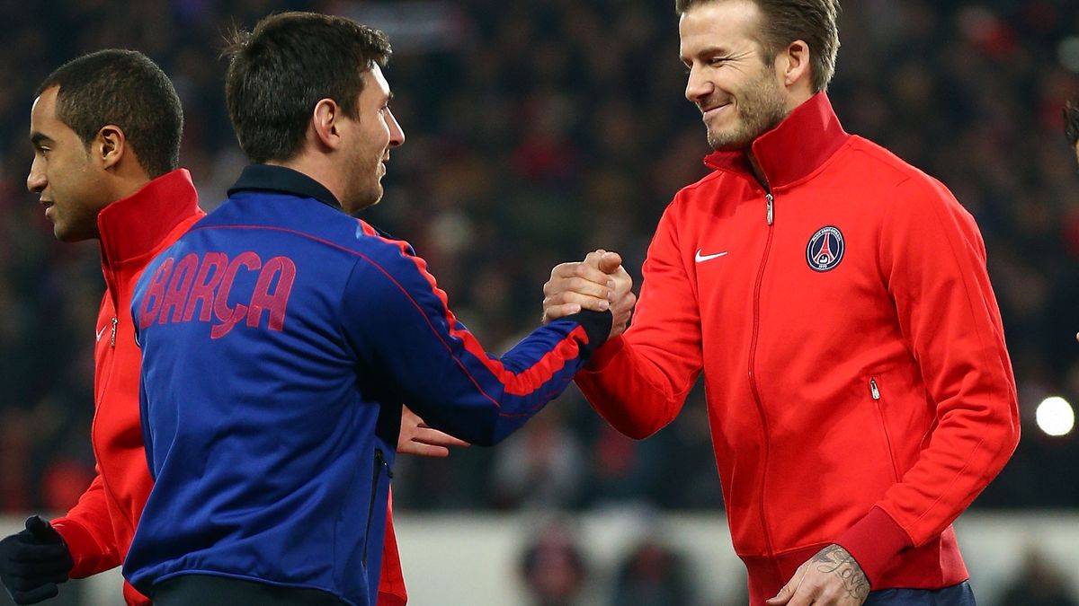 Messi y Beckham pueden cruzar sus caminos en el Inter de Miami. 