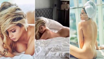 El video con el desnudo de Wanda Nara: “Rostro de ángel, pensamientos de diablo”