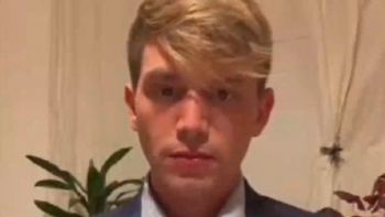 Los fuertes mensajes de Lucas Benvenuto durante los Martín Fierro 2023: Con los niños no