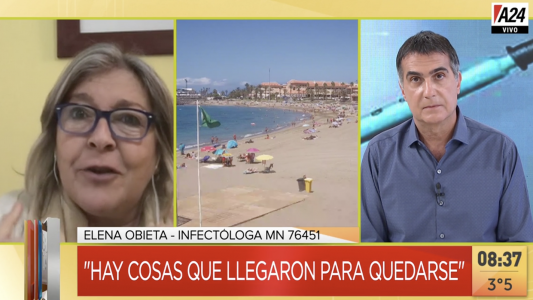 Para una infectóloga, hay restricciones que llegaron para quedarse