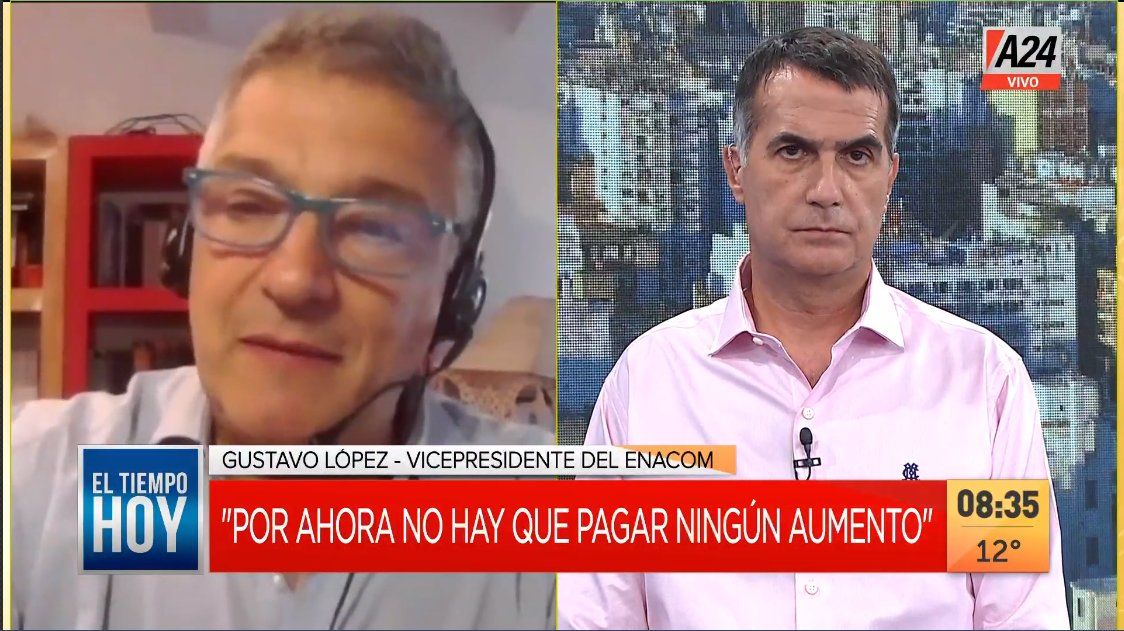 El vicepresidente del Ente Nacional de Comunicaciones (Enacom)