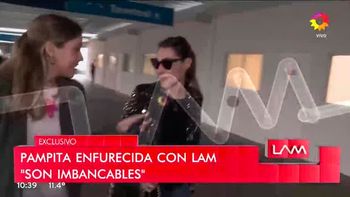 Pampita al programa de Ángel de Brito: Son la peor mierda de la televisión