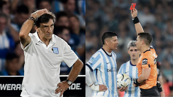 El contuntende descargo de Gustavo Costas tras la expulsión de Marcos Rojo: Hay que...