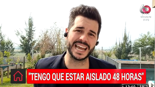 Nicolás Magaldi, angustiado por la salud de su hijo Bautista de 3 años