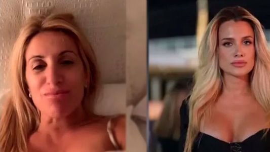 El video hot de la mamá de Camila Homs desde la cama en ropa interior hablando del mañanero