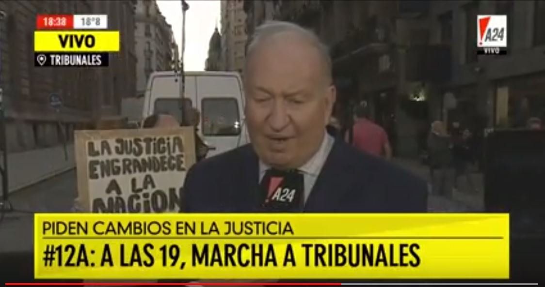 Sabsay, en la previa de la marcha del 12A: Vamos por un camino diferente en la Justicia