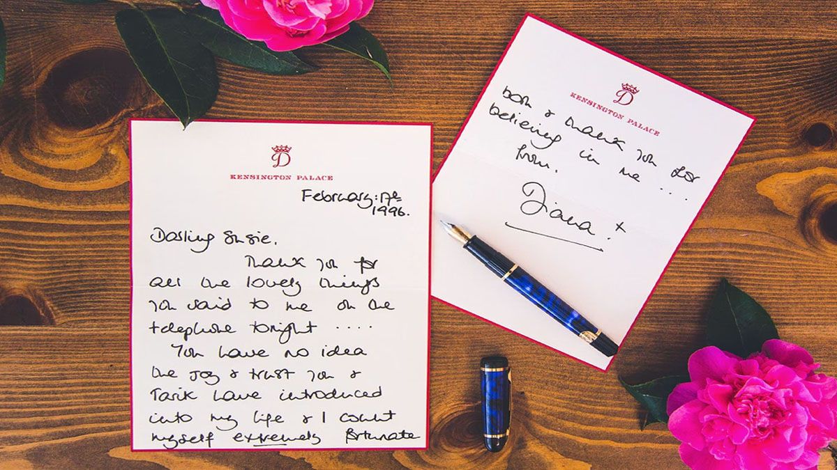 Una serie de cartas de Lady Di, escrita a sus amigos personales, se rematar&aacute; en dos semanas (Foto: gentileza Tatler).