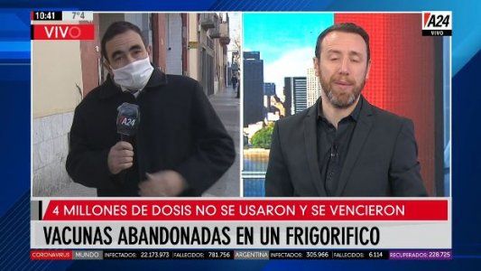 Constitución: 4 millones de vacunas vencidas en un frigorífico