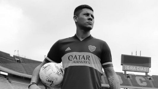 Marcos Rojo fue presentado oficialmente como nuevo jugador de Boca y usará la camiseta N° 6