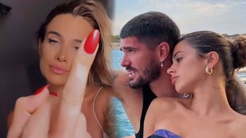 Se conocieron fuertes mensajes de Camila Homs contra Rodrigo de Paul: ¿fue víctima de un hacker?