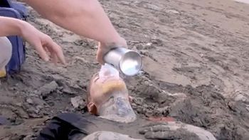 Tremendo susto de Alex Cannigia en un reality chileno