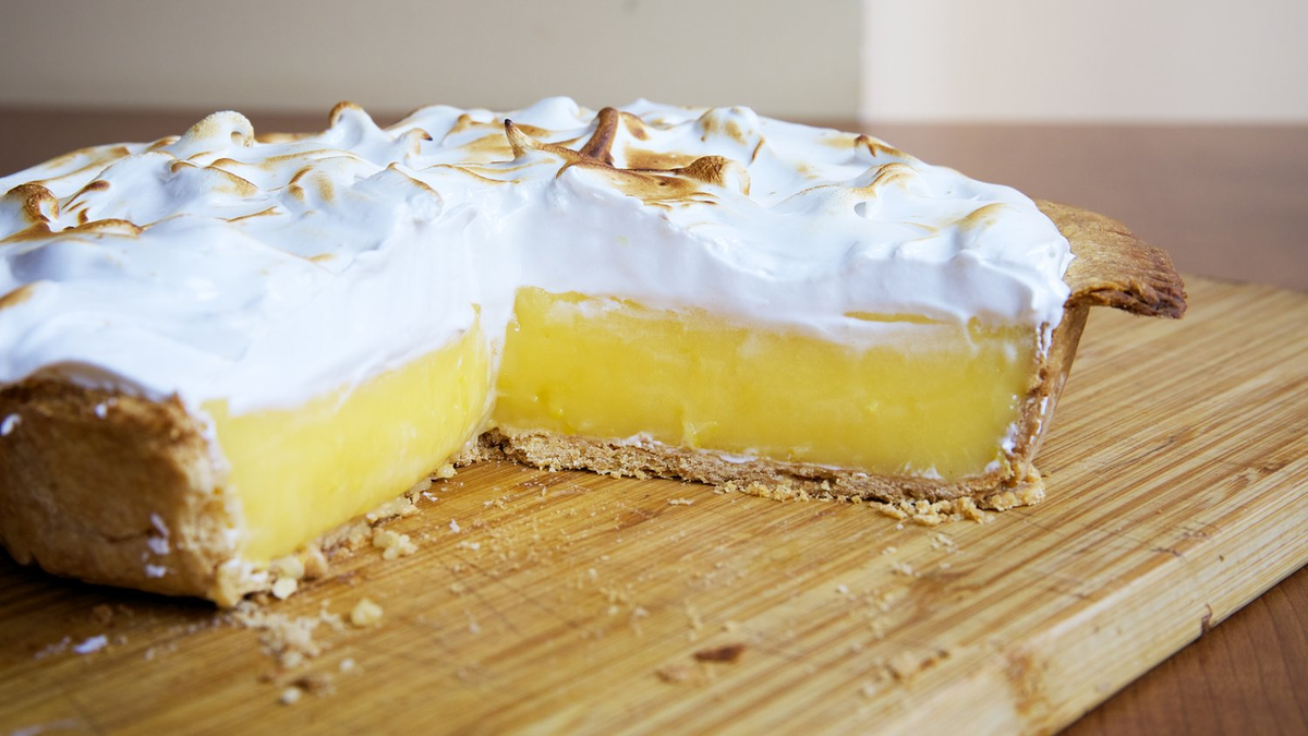 Venerable Lemon Pie sin horno: postre delicioso