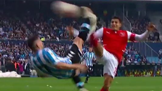 ¡El gol de la fecha! La chilena espectacular de Gabriel Hauche en Racing-Independiente