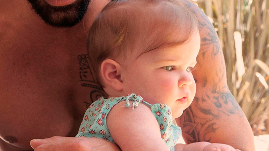 Ricky Martin mostró la cara de su hija por primera vez