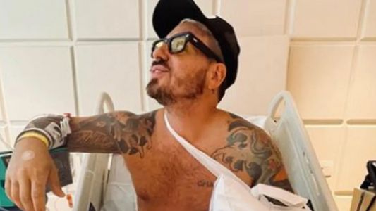 Se conoció la primera foto de Federico Bal después de recibir el alta