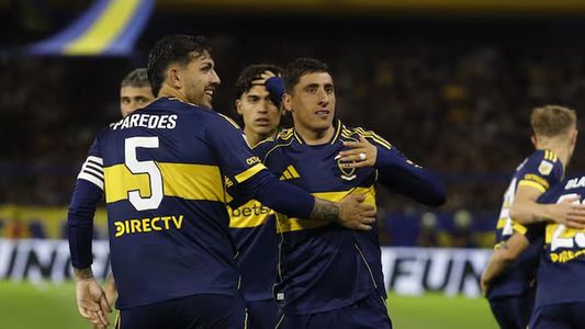 La marca histórica que rompió Miguel Merentiel tras su doblete en la victoria de Boca ante Talleres