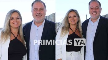 fabian doman, muy enamorado, disfruta junto a su nueva novia del verano de punta del este