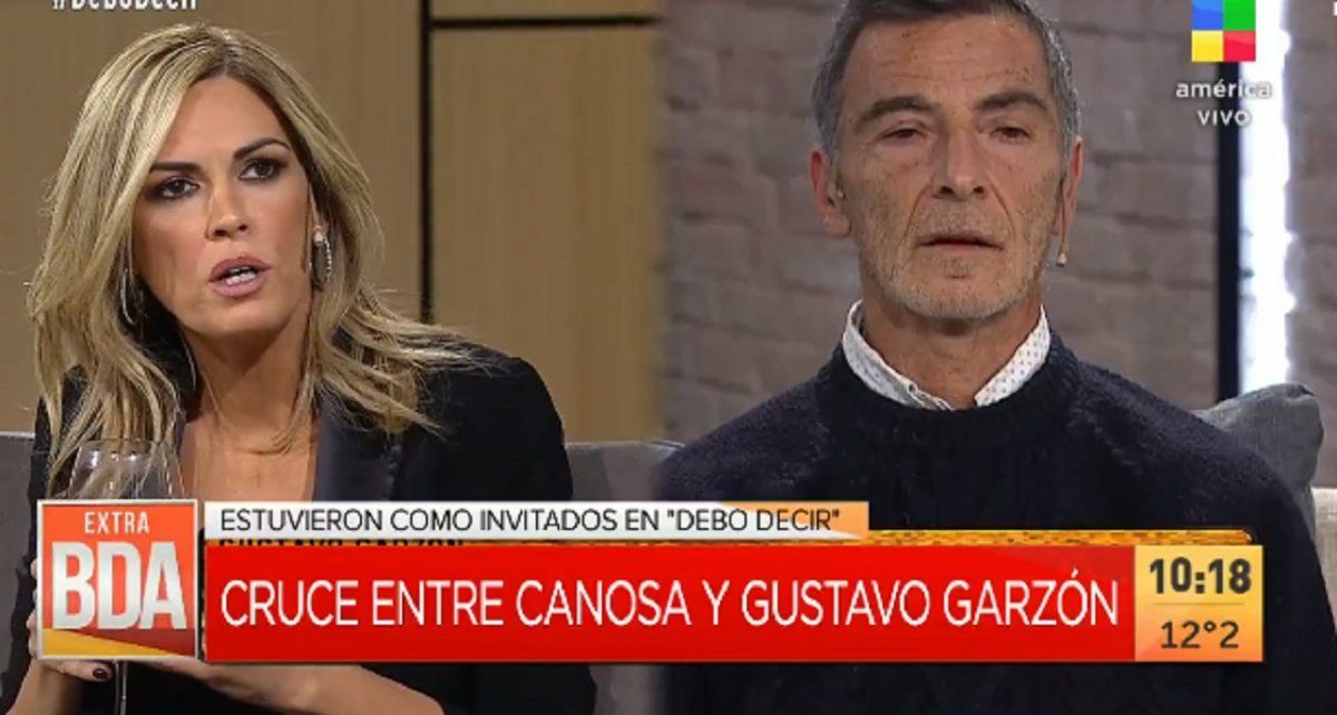 Tenso cruce por política entre Viviana Canosa y Gustavo Garzón