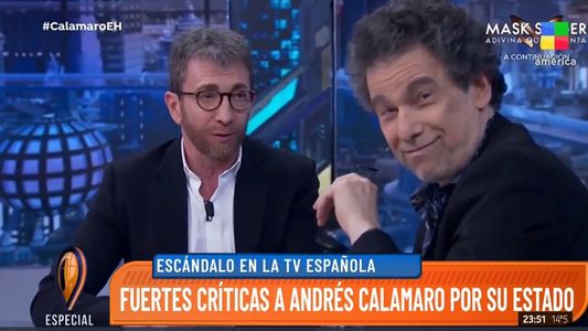 Polémica con Andrés Calamaro por su entrevista en El Hormiguero