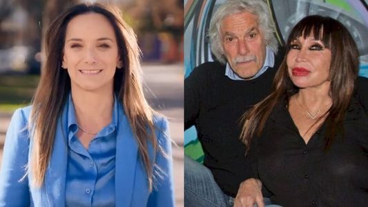El elogio de Moria Casán a la hija de su pareja, Malena Galmarini