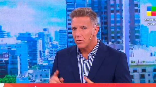 El presagio del papá de Fantino: le juró que su casa se iba a derrumbar y ahora un amigo le avisó que se la llevó el río