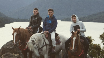 Marcelo Gallardo en Bariloche: de Napoleón a San Martín