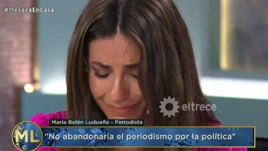 El llanto de María Belén Ludueña en La noche de Mirtha: Estar acá es...