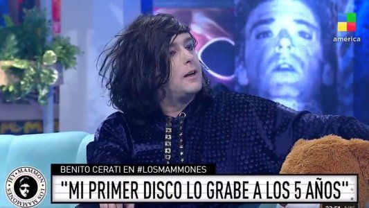 Benito Cerati y el momento que lo marcó con su padre internado