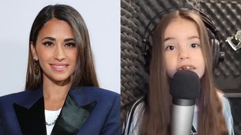 El soprendente gesto de Antonela Roccuzzo con la nena que le hizo una canción a Lionel Messi