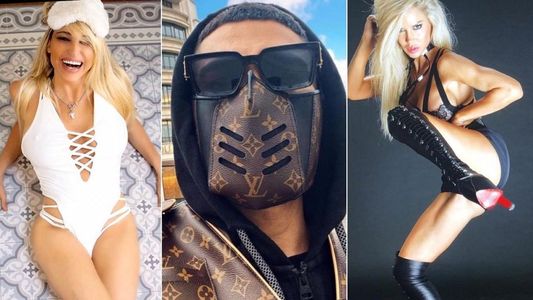 Picante cruce entre Vicky Xipolitakis y Luciana Salazar por el uso de barbijos